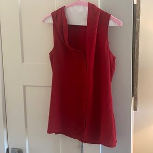 Banana Republic Red Work Top